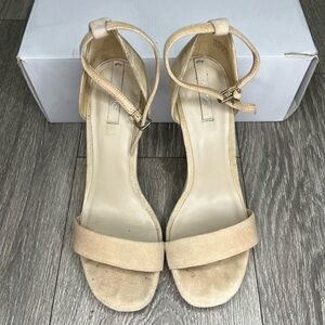 ALDO Elley Nude Wedge Platform Heels Women’s Size 7.5